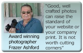 Award Winning Photographer Frazer Ashford